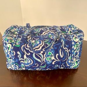 Vera Bradley Mediterranean Blue Large Duffle Bag